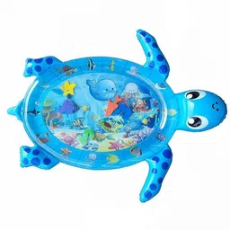 bellveen Sea Turtle Toddler Inflatable Ice Water Patted Mat Baby Tummy Playmat Pad | Multi Color | Pack of 1 Inflatable Swimming Pool-picture-25