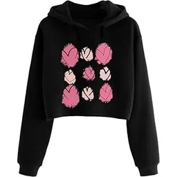 beltly Crop Hoodie Women Sweatshirt Causal Stylish Latest Black Pink Lavender White Girl 499 599 Under-picture-20