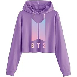 beltly Crop Hoodie Women Sweatshirt Causal Stylish Latest Black Pink Lavender White Girl 499 599 Under-picture-19
