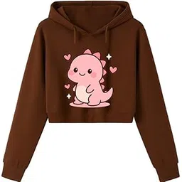 beltly Crop Women Girl Causal Stylish Sweatshirt Latest Black Lavender White Pink Beige Brown 599 699 499 Under Winter Crop Hoody-picture-15