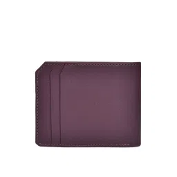 BELWABA Maroon Casual Leather Bi-Fold Wallet for Men image 3