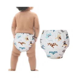 Bembika Babies Cotton Potty Training Pant Trojan Horse Print Large - Multicolor-picture-13