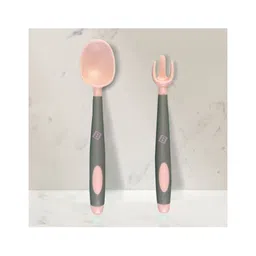 Bembika Baby Training Spoon and Fork Set - Pink-picture-15