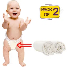 bembika Cloth Diaper Inserts Prefold,Natures Cloth Diaper Liner, Reusable(Set of 2)-picture-20