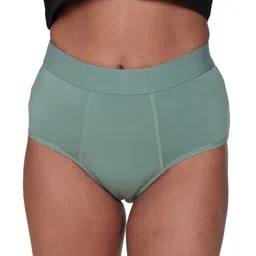BeMe Hiphugger Solid Reusable Leak-Proof Period Panty - Mint-picture-10