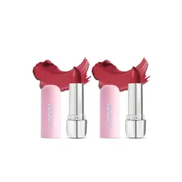 Be!Myn Set of 2 PillowCrush 12 Hrs Long Lasting Matte Lipstick 4 g each - Gem Girl BL15-picture-15