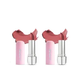Be!Myn Set of 2 PillowCrush 12 Hrs Long Lasting Matte Lipstick 4g each- Nude Nonsense BL01-picture-32