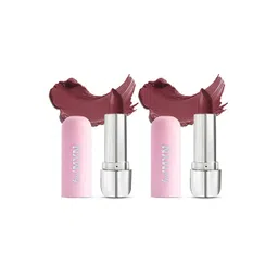 Be!Myn Set of 2 PillowCrush 12 Hrs Long Lasting Matte Lipstick 4g each - Plum Poison BL12-picture-30