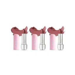 Be!Myn Set of 3 PillowCrush 12 Hrs Long Lasting Matte Lipstick 4g each - Petal Pookie BL04-picture-28