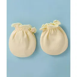 Ben Benny 100% Cotton Knit Mittens with Hearts & Cow Print & Stripes Pack of 4 - Multicolor image 3