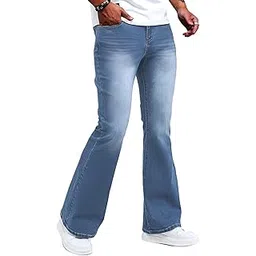 ben martin Jeans for Men || Bootcut Jeans for Men || Wide Leg Jeans Men || High Waist Jeans for Men || Relax Jean for Men || Bell Bottom Jeans for Men.-picture-18