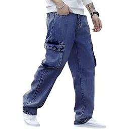 ben martin Men's Cargo || Men Cargo Pants || Men Cargo Pants Denim || Loose Pant for Men || Cargos for Men-picture-41