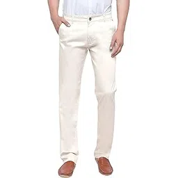 ben martin Men's Regular Fit Mid Rise Cotton Casual Pants-picture-33