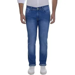 ben martin Men's Regular Fit Stretchable 34 Size Dark Blue Cotton Denim High Rise Jeans Pant for Men, JJ3-2-picture-28