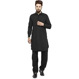 ben martin Rich Cotton Blend Kurta Pyjama For Men-picture-45
