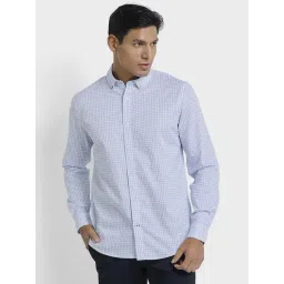 Ben Sherman Blue Checkered Regular Fit Shirt-picture-19