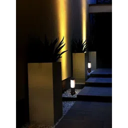 BENE Benjamin Bollard Black & White 2 Pieces Self-Assembly Outdoor Lamps-picture-52