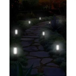 BENE Benjamin Bollard Black & White 6 Pieces Waterproof And Rustproof Outdoor Lamp-picture-49