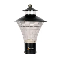 BENE Black 16 Pieces Stainless Steel Garden Lamps image 3