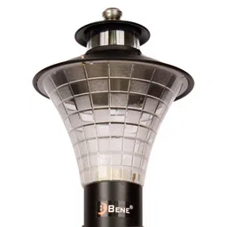 BENE Black 16 Pieces Stainless Steel Garden Lamps image 5