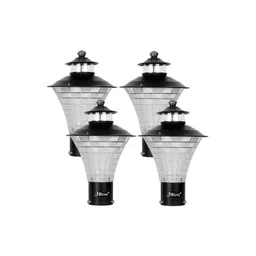 BENE Black 4 Pieces Stainless Steel Garden Lamps-picture-30
