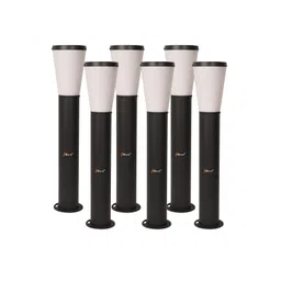 BENE Palermo Bollard Grey & White 6 Pieces Abstract Shaped Outdoor Lamps-picture-47