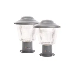 BENE Reed Grey & White 2 Pieces Self Assembly Frustum Outdoor Lamps-picture-38