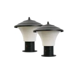 BENE Sagasta 2 Pieces Grey Frustum Shaped Waterproof & Rustproof Outdoor Lamps-picture-34