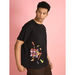 Bene Kleed Black Print T-Shirts-picture-19