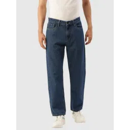Bene Kleed Blue Cotton Relaxed Fit Jeans-picture-19