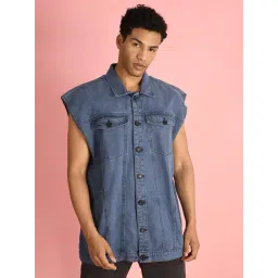 Bene Kleed Blue Solid Jackets-picture-15