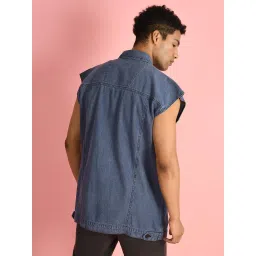 Bene Kleed Blue Solid Jackets image 5