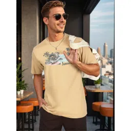 Bene Kleed Graphic Printed Round Neck Pure Cotton Regular Fit T-shirt-picture-27