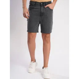 Bene Kleed Men Regular Fit Cotton Denim Shorts-picture-38
