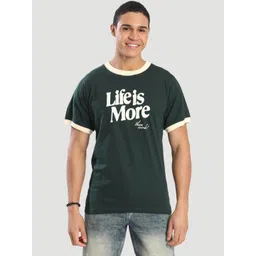 Bene Kleed Men Regular Fit Cotton Typography Graphic Ringer T-shirt-picture-25