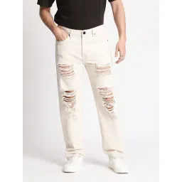 Bene Kleed Men Relaxed Fit Highly Distressed Jeans-picture-23