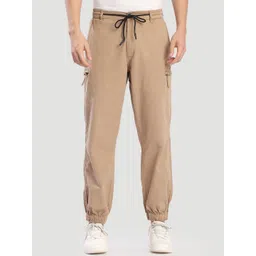 Bene Kleed Men Relaxed Fit Mid-Rise Cotton Trousers-picture-33