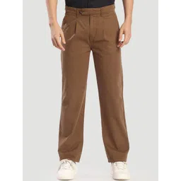Bene Kleed Men Relaxed Fit Pleated Cotton Trouser-picture-31