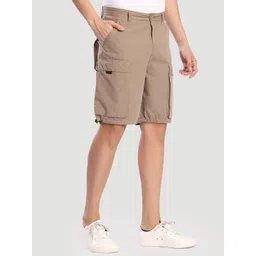 Bene Kleed Men Solid Cargo Shorts-picture-38
