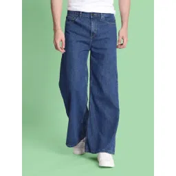 Bene Kleed Men Wide Leg High-Rise Jeans-picture-14