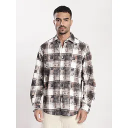Bene Kleed Regular Fit Checked Casual Shirt-picture-18