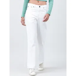 Bene Kleed Women High Rise Pure cotton Solid Bootcut Jeans-picture-25