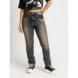 Bene Kleed Women Low Distress Heavy Fade Jeans-picture-15