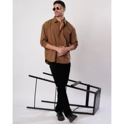bene kleed Men Cotton Oversized Fit Shirt image 4