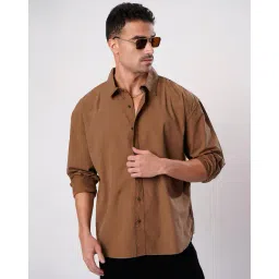bene kleed Men Cotton Oversized Fit Shirt image 1