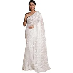 bengal handloom Women'S Cotton Silk Dhakai Softs Vojadi Dhakai Jamdani Sarees.,.,-picture-29
