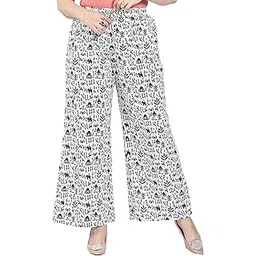 benkils Traditional 100% Cotton Print Palazzo Pants for Women - Available Size - M, L, XL, 2XL, 3XL,4XL-picture-13