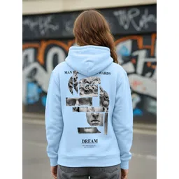 BENNY BROOKS Graphic Printed Hooded Pullover Sweatshirt image 1