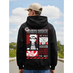 BENNY BROOKS Men Graphic Printed Hooded Pullover-picture-16