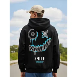 BENNY BROOKS Men Graphic Printed Hooded Sweatshirt-picture-21